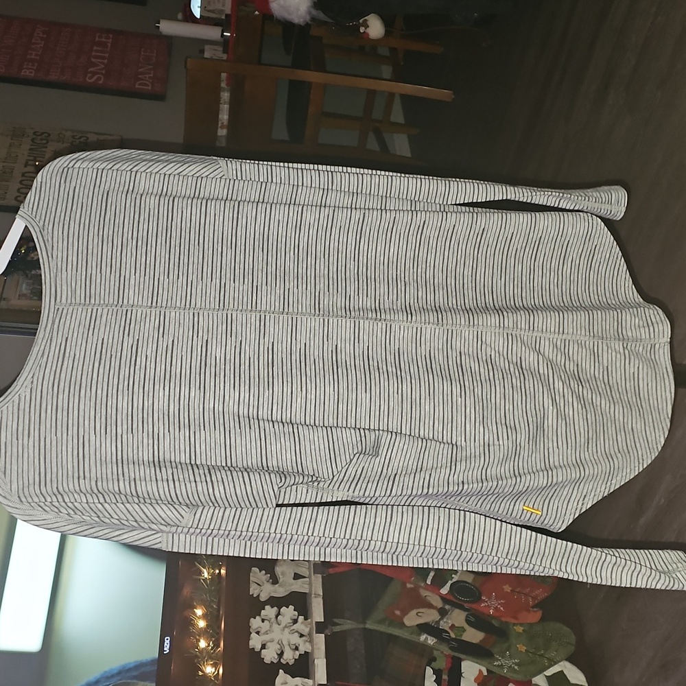 LUCY Womens Striped Long Sleeve Shirt. Mint Condition Sz Small!!